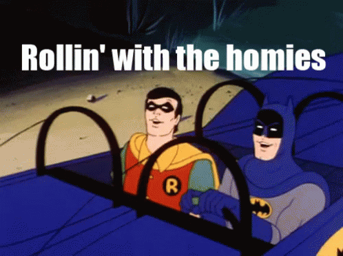 Batman Robin GIF - Batman Robin Homies GIFs