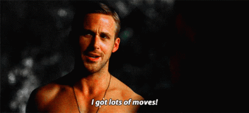 Ryan Gosling Lots Of Moves GIF - Ryan Gosling Lots Of Moves Crazy Stupid Love GIFs