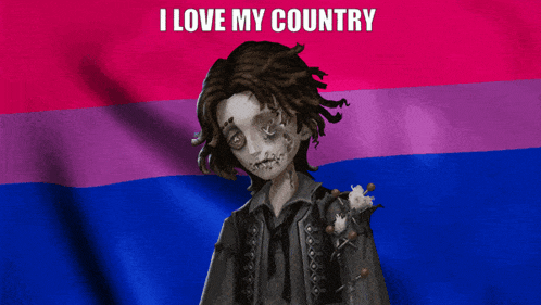 a poster that says i love my country with a picture of a boy