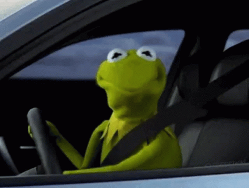 Kermit Angry GIF - Kermit Angry Driving GIFs