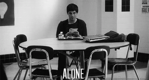 Forever Alone GIF - Perks Of Being A Wall Flower Charlie Logan Lerman GIFs