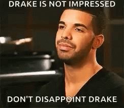 Drake Not Impressed Unimpressed GIF - Drake Not Impressed Unimpressed Champagne GIFs