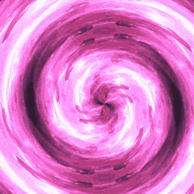 a purple swirl with a white center and a black center