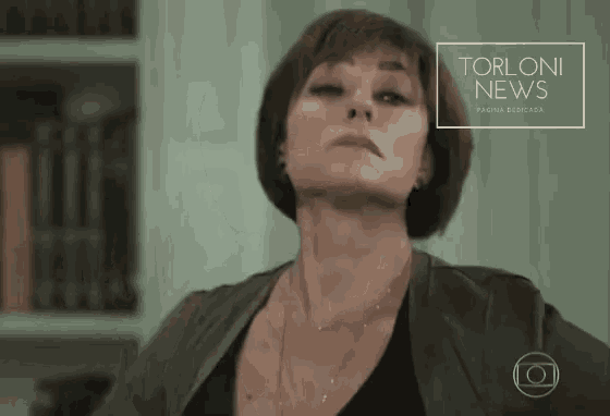 a torloni news advertisement with a woman