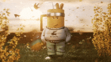 a cartoon character is wearing a stan sweater