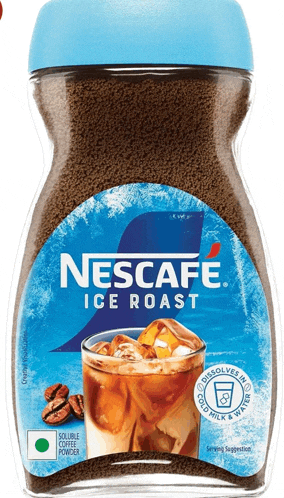 a bottle of nescafe ice roast coffee