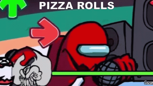 Among Us Pizza Rolls GIF - Among Us Pizza Rolls GIFs