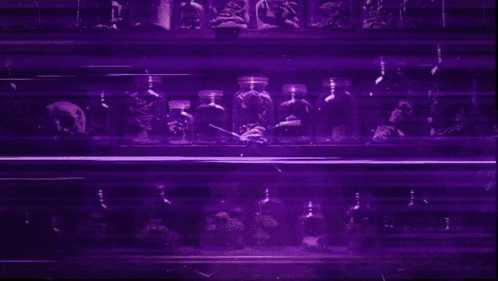 a purple background with a few white lines going through it
