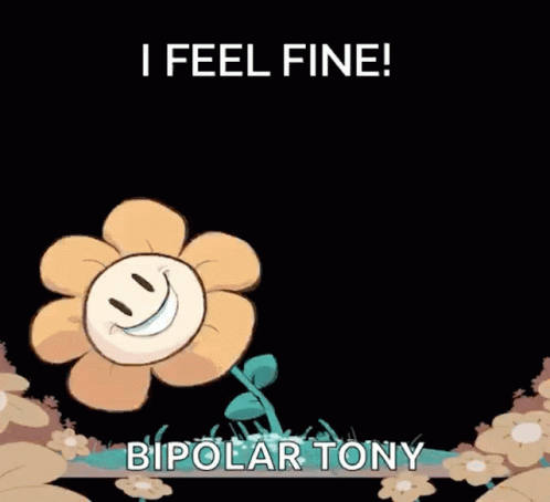 Bipolar I Feel Fine GIF - Bipolar I Feel Fine Fine GIFs