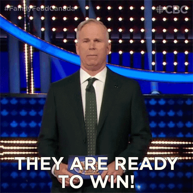 They Are Ready To Win Family Feud Canada GIF - They Are Ready To Win Family Feud Canada Its In The Bag GIFs