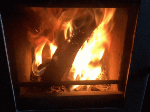 Fire Fireplace GIF - Fire Fireplace Flames GIFs