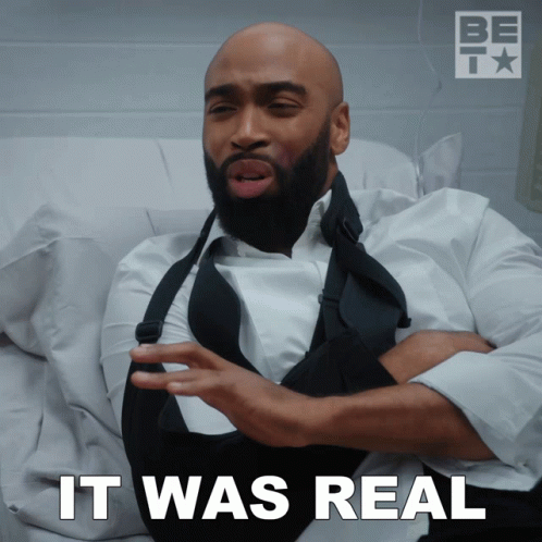 It Was Real Bill Frazier GIF - It Was Real Bill Frazier Bruh Show GIFs