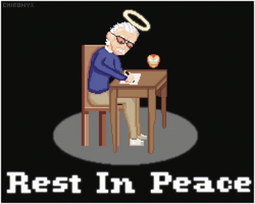 Rest In Peace Rip Stan Lee GIF - Rest In Peace Rip Stan Lee GIFs