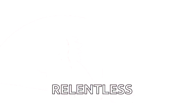 a cartoon of a girl with green hair and the words morning relentless behind her