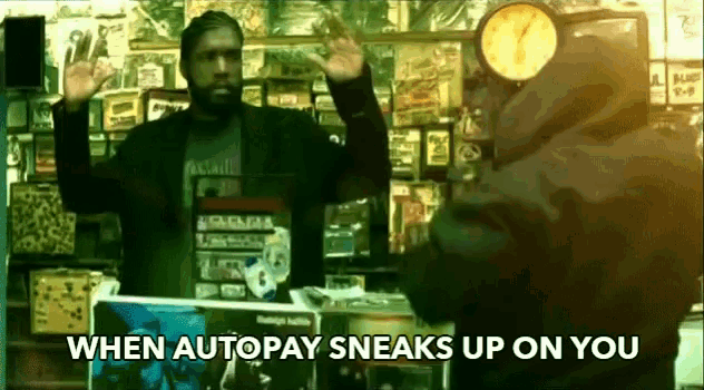 When Autopay Sneaks Up On You Bills GIF - When Autopay Sneaks Up On You Bills Broke GIFs