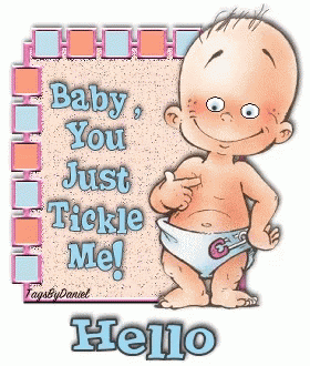 Baby Hello GIF - Baby Hello You Just Tickle Me GIFs