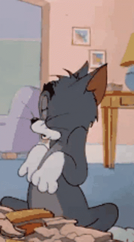Tom And Jerry Tom The Cat GIF - Tom And Jerry Tom The Cat Scüchtern GIFs