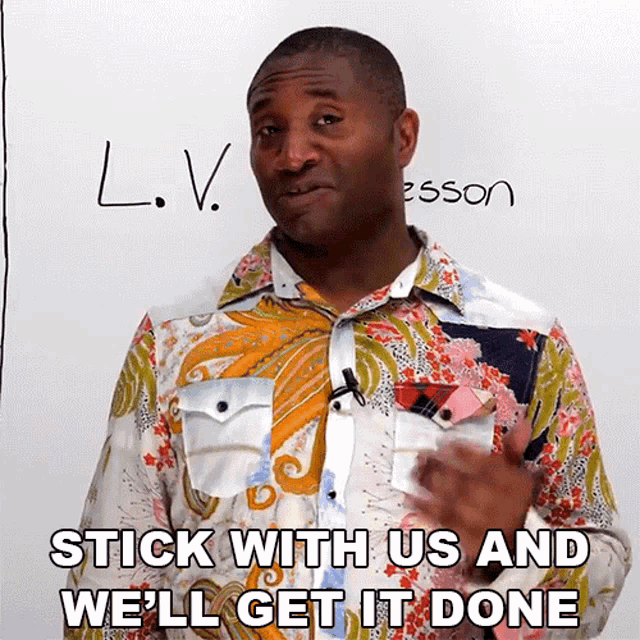 Stick With Us And Well Get It Done James GIF - Stick With Us And Well Get It Done James Engvid GIFs
