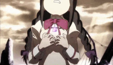 a little girl with braids and a pink bow tie is holding her hands together .