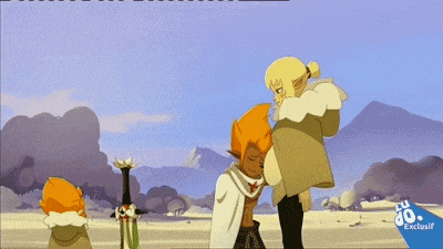 a cartoon character is standing next to a sword and a mountain with the number 80 on the bottom right