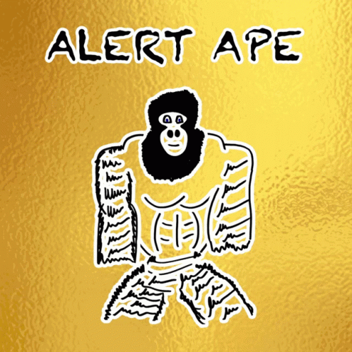 Alert Ape Veefriends GIF - Alert Ape Veefriends Cautious GIFs