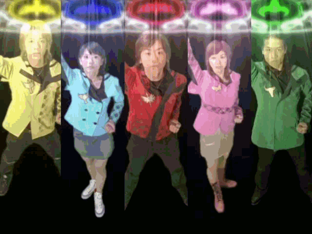 Transformation Family GIF - Transformation Family Mahou Sentai Magiranger GIFs