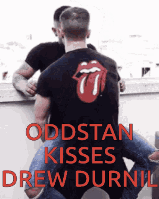 Drew Durnil Kisses GIF - Drew Durnil Kisses Oddstan GIFs