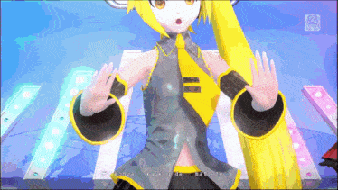 a video game screen shows a girl with yellow hair and the word konya on the bottom right
