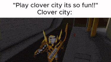 Clover City Roblox GIF - Clover City Roblox Fight GIFs