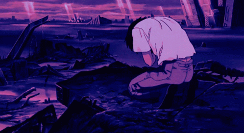 Crying Anime GIF - Crying Anime Purple GIFs
