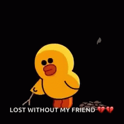 Lonely Yellow Chick GIF - Lonely Yellow Chick Alone GIFs