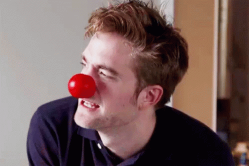 Red Nose Day GIF - Red Nose Robert Pattinson Red Nose Day GIFs