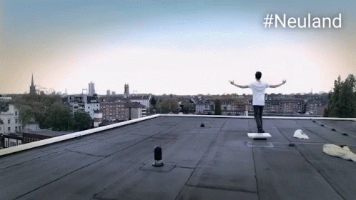 Roof Top Toof Deck GIF - Roof Top Toof Deck Im On Top GIFs