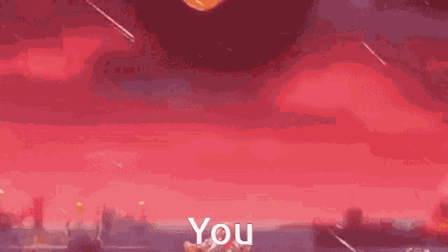a close up of a cartoon character with the words `` you '' written on it