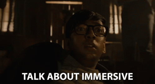 Talk About Immersive In Depth GIF - Talk About Immersive In Depth Impressed GIFs