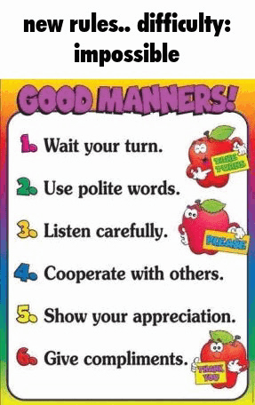 Good Manners Rules GIF - Good Manners Rules GIFs