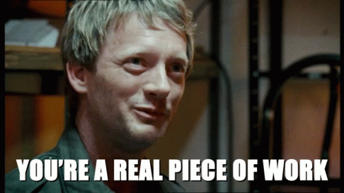 Real Piece Of Work Primeval GIF - Real Piece Of Work Primeval Nick GIFs
