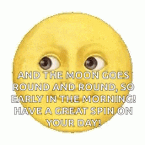 Moon Spinning GIF - Moon Spinning The Moon Goes Round And Round GIFs