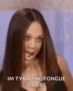 Tyra Banks Flirt GIF - Tyra Banks Flirt Tongue GIFs