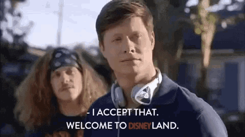 Welcome To Disney Land I Accept That GIF - Welcome To Disney Land I Accept That Smiling GIFs