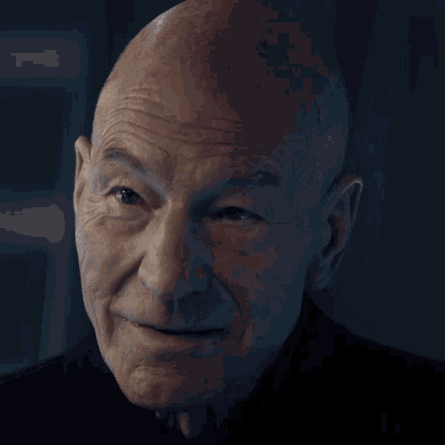 He Made Us All Laugh Except When He Was Trying To Make Us Laugh GIF - He Made Us All Laugh Except When He Was Trying To Make Us Laugh Jean Luc Picard GIFs