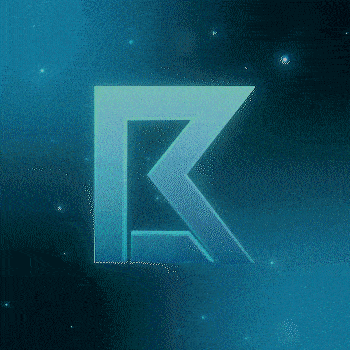 the letter k is on a blue background with stars
