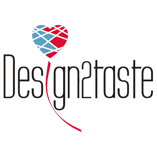 a red heart made of triangles and squares on a white background