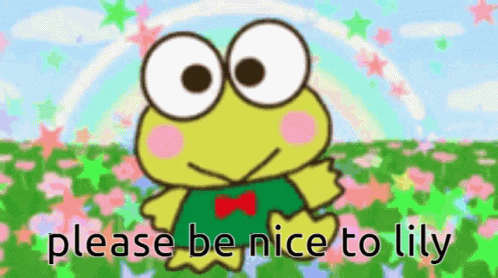 Please Be Nice To Lily Lily GIF - Please Be Nice To Lily Lily Keroppi GIFs