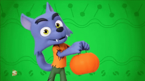 Trick Or Treat Wolf GIF - Trick Or Treat Wolf Halloween GIFs