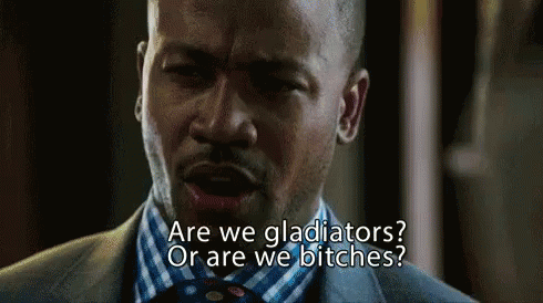 Which Is It GIF - Gladiator Bitch Which Is It GIFs