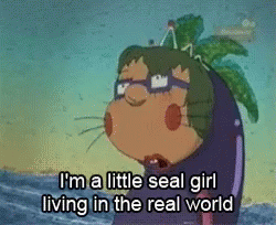As Told By Ginger Im A Little Seal Girl GIF - As Told By Ginger Im A Little Seal Girl GIFs