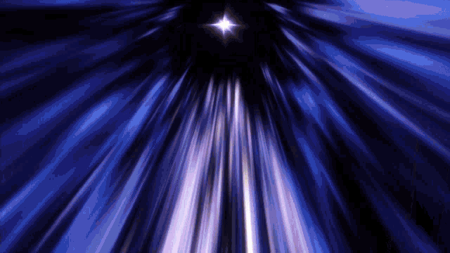 a blue background with a star in the middle of it