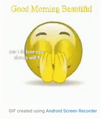 Good Morning Beautiful Emoji GIF - Good Morning Beautiful Emoji Heart GIFs