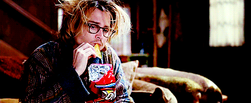 Johnny Depp GIF - Eating Snacks Sad GIFs